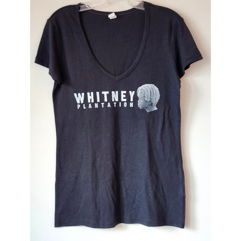 Whitney Plantation Black History Rebel Womens Tshirt Medium A0037